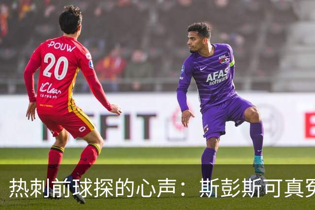 热刺前球探的心声：斯彭斯可真冤！